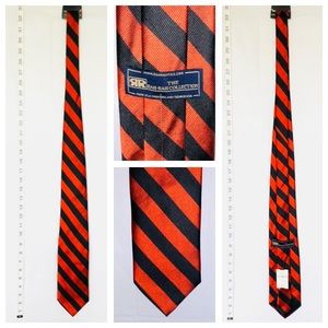 THE RAH RAH COLLECTION Mens NECK TIE RED BLACK